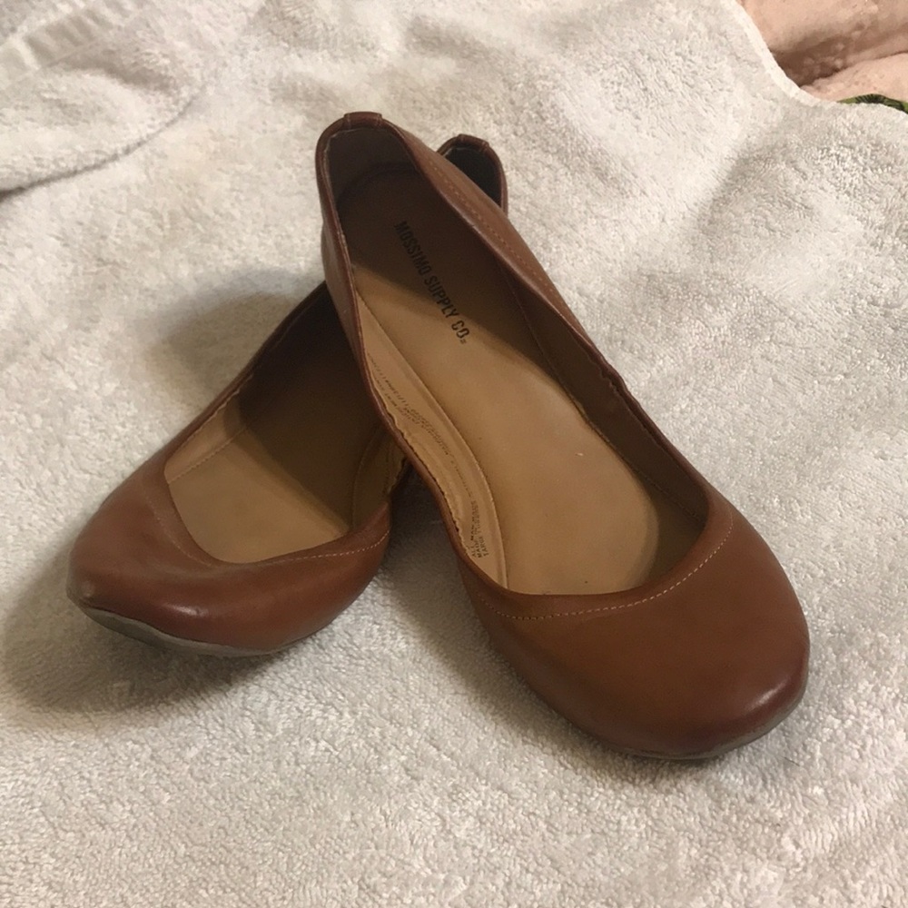 Mossimo Supply Brown Flats